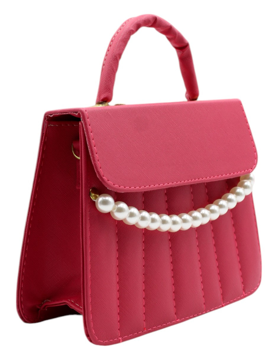 Bolso Crossbody en Sintético Color Rosa