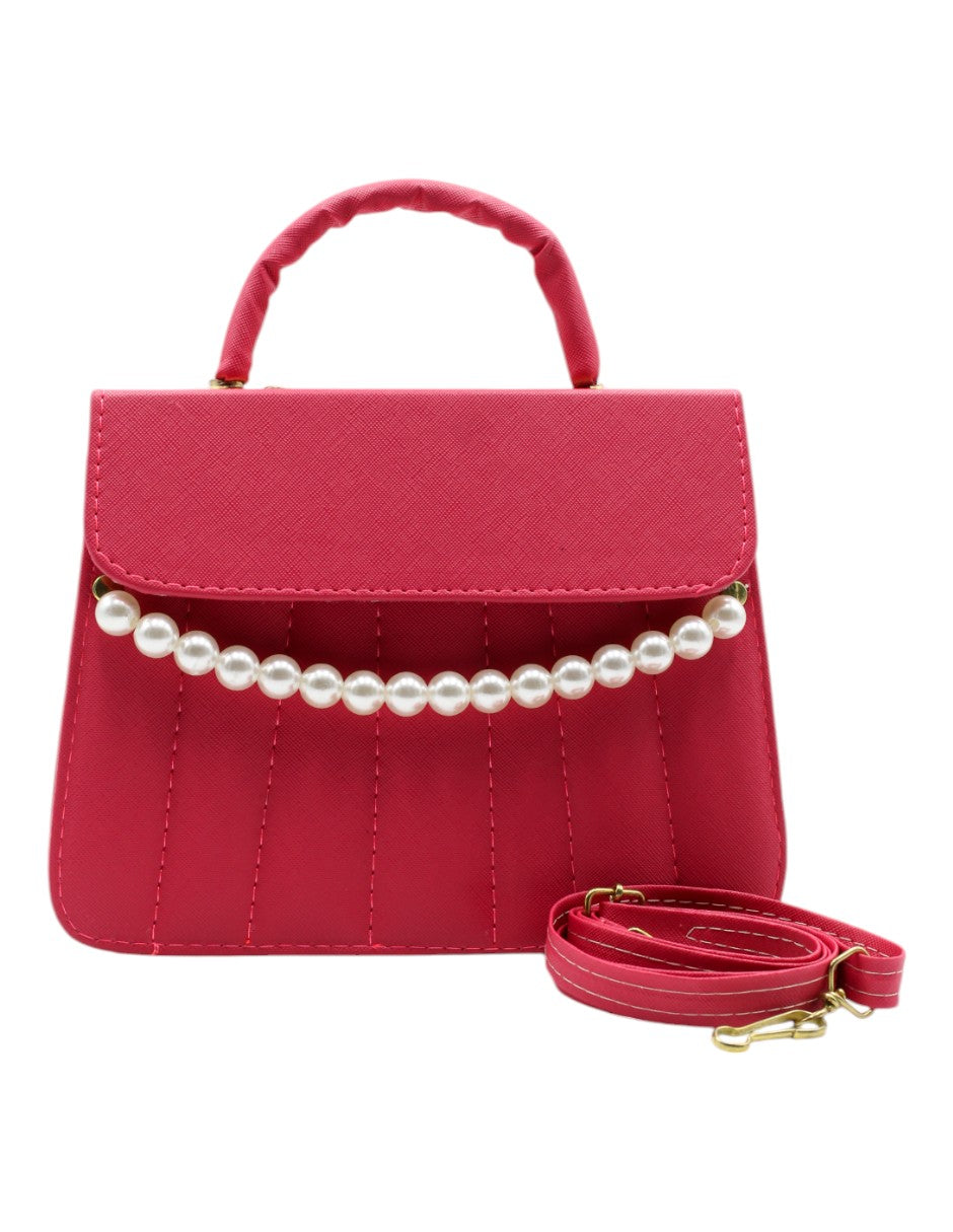 Bolso Crossbody en Sintético Color Rosa