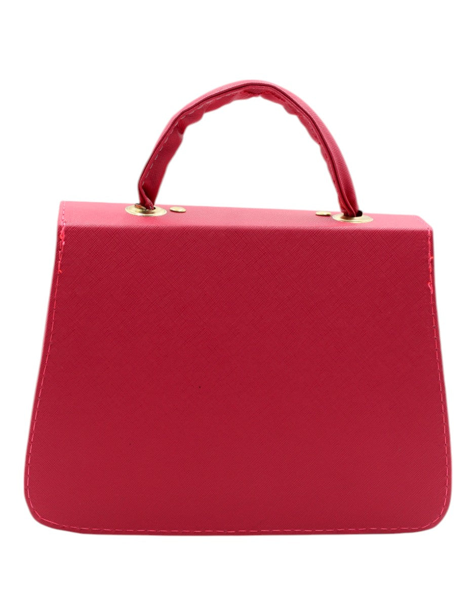 Bolso Crossbody en Sintético Color Rosa