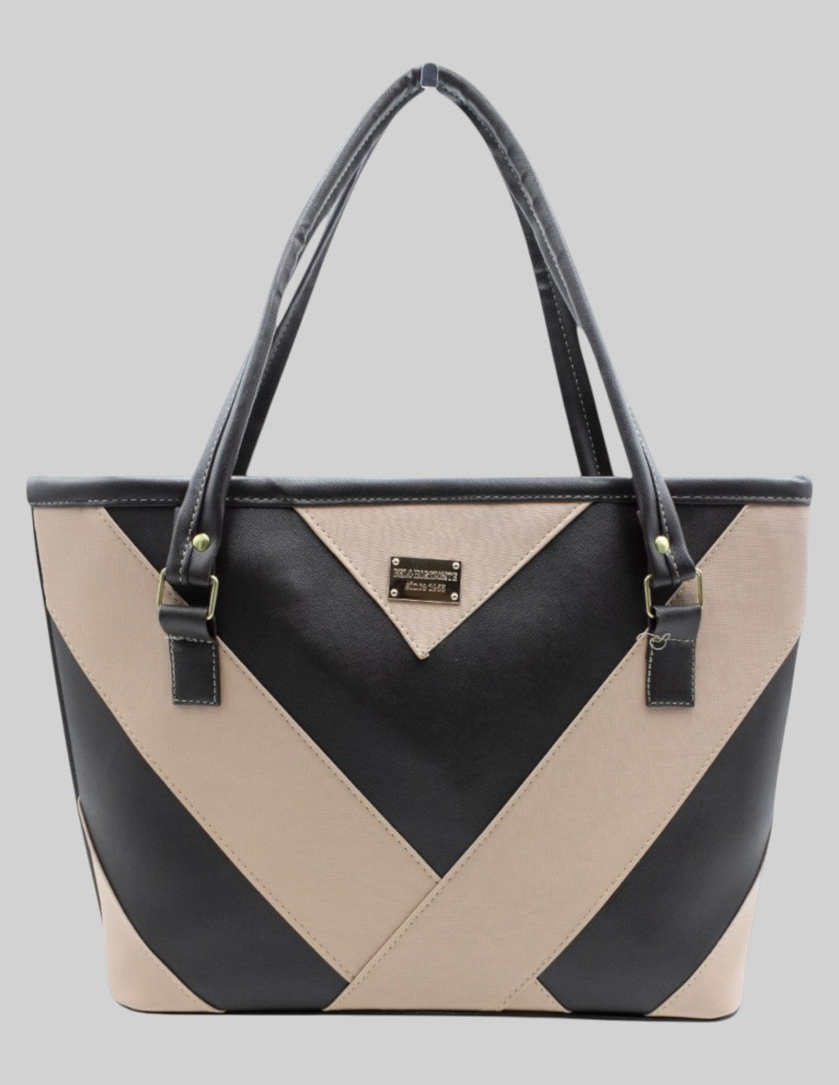 Bolsa Tote Exterior Piel vegana Color Multicolor Para Mujer De RBBASICS