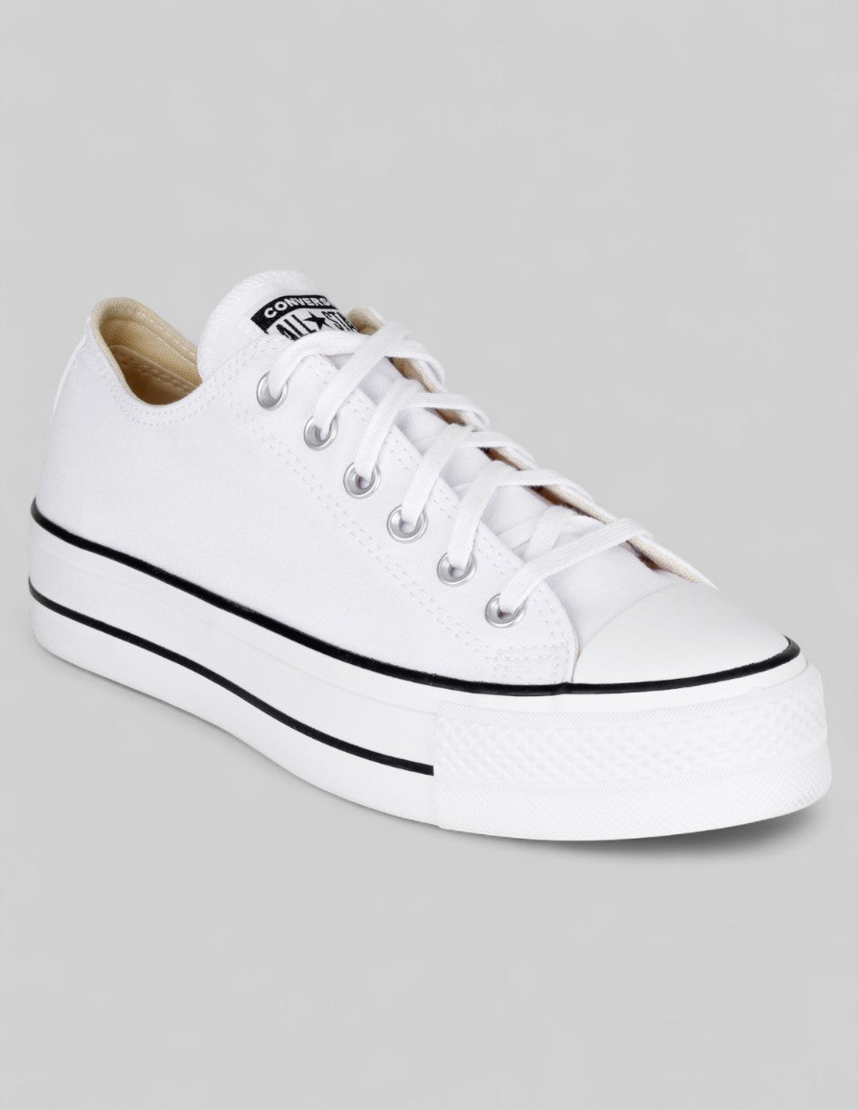 Tenis con cordones Exterior Textil Color Blanco Para Mujer De Converse