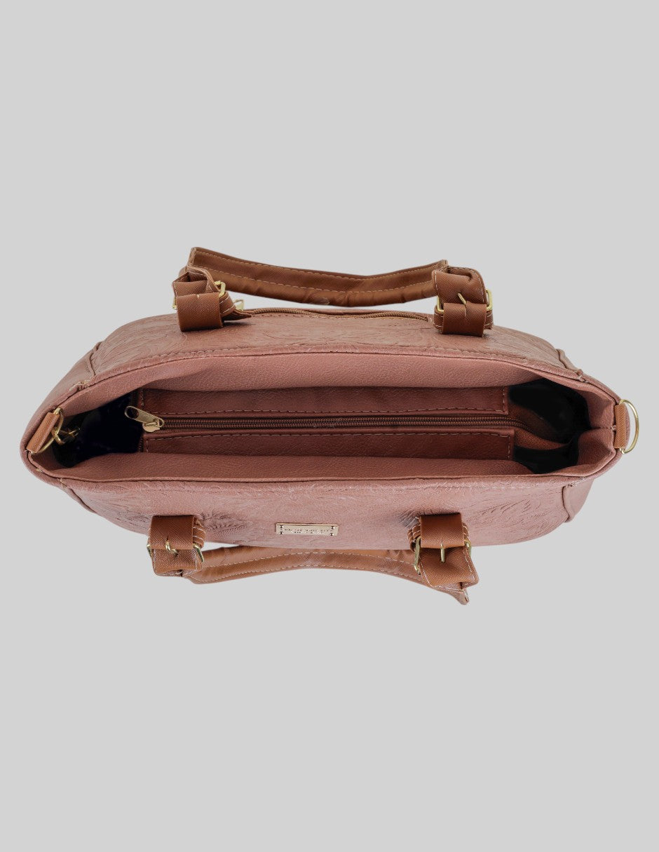 Bolsa Tote en Piel vegana - Café