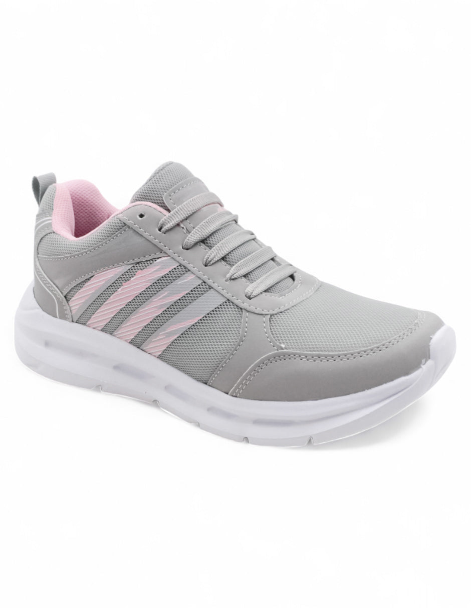 Tenis para correr Exterior TEXTIL Color Gris Para Mujer De RBMOVE