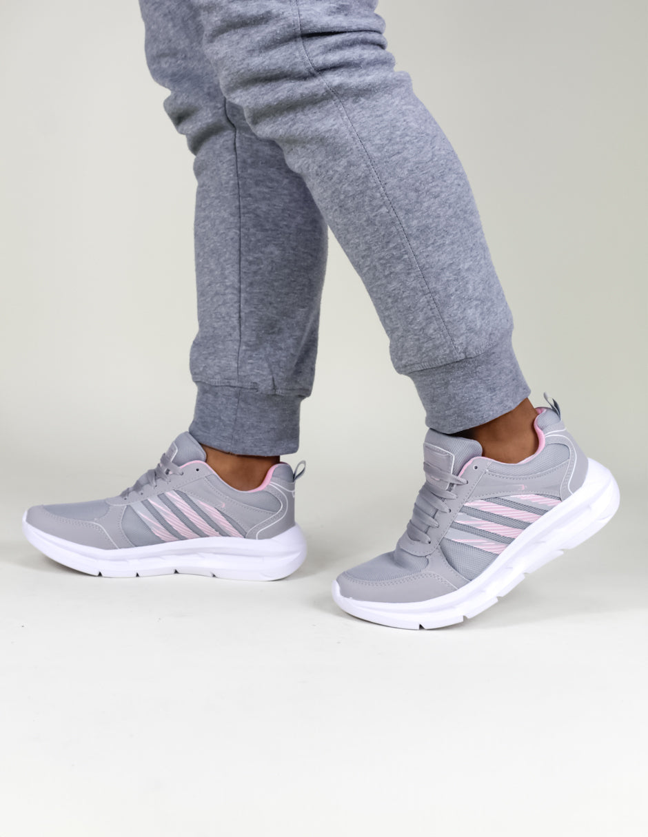 Tenis para correr  Galaxy en TEXTIL - Gris