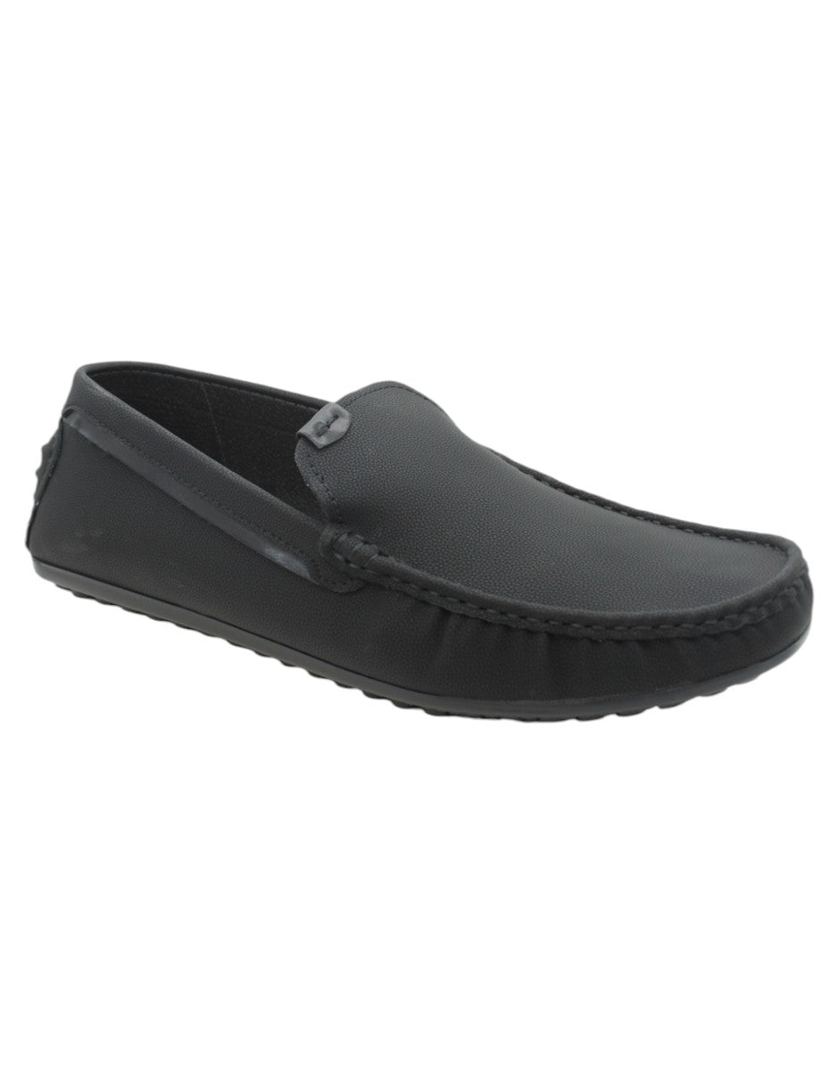 Mocasines Exterior Piel vegana Color Negro Para Hombre De RBBASICS