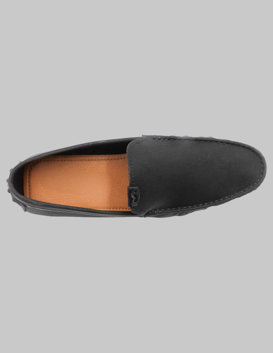 Mocasines Classy en Piel vegana – Negro