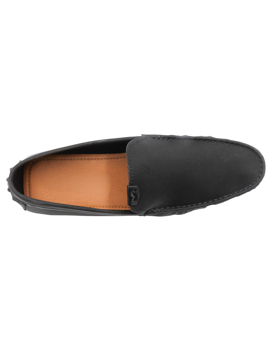 Mocasines  en Piel vegana - Negro