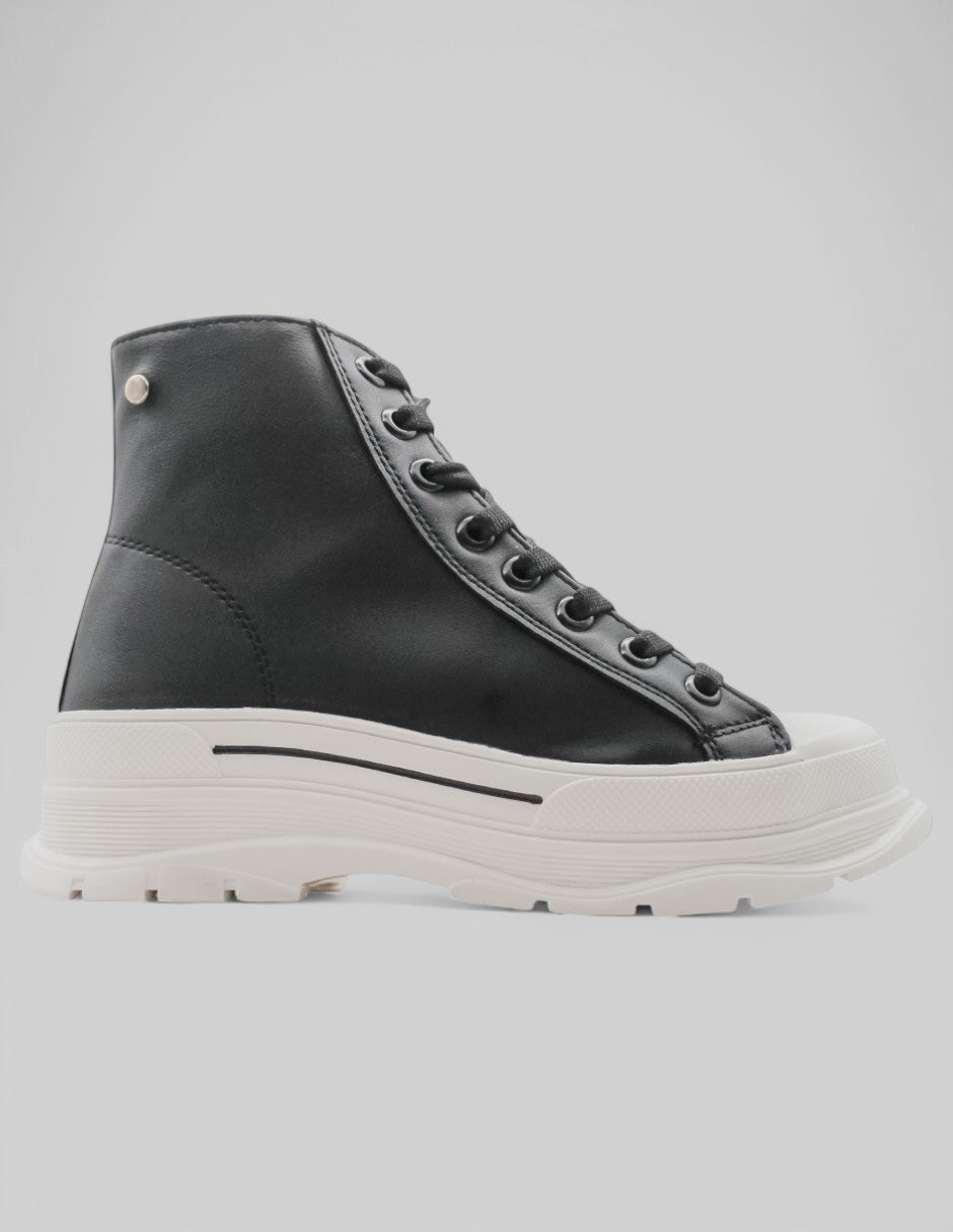 Tenis Kids en Textil – Negro