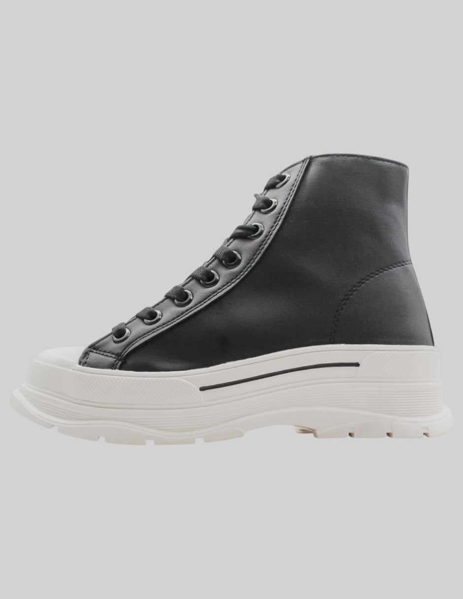 Tenis Kids en Textil – Negro