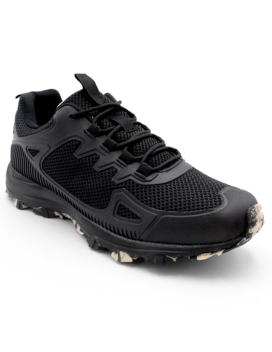 Tenis para correr Exterior Textil Color Negro Para Hombre De RBCOLLECTION