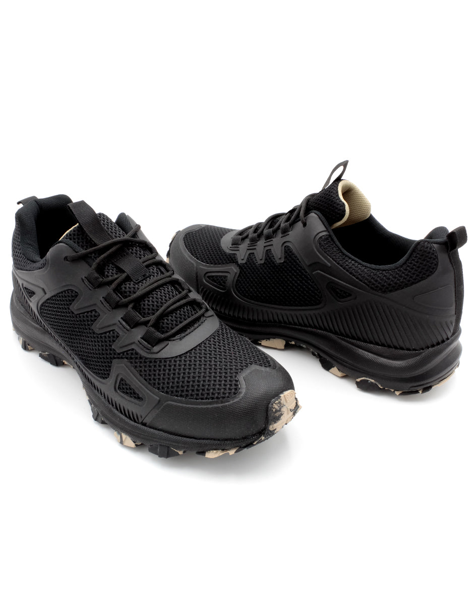 Tenis para correr Exterior Textil Color Negro Para Hombre De RBCOLLECTION