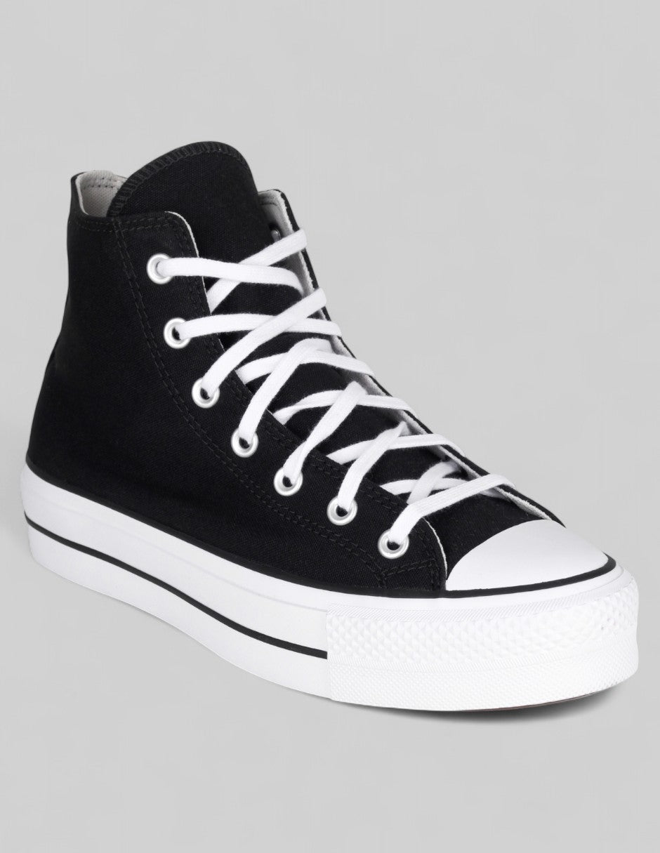 Tenis botín Exterior Textil Color Negro Para Mujer De Converse