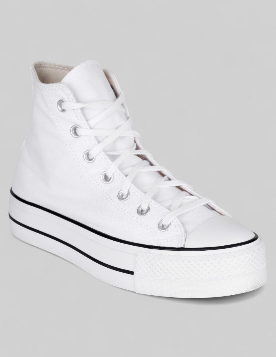 Tenis botín Exterior Textil Color Blanco Para Mujer De Converse