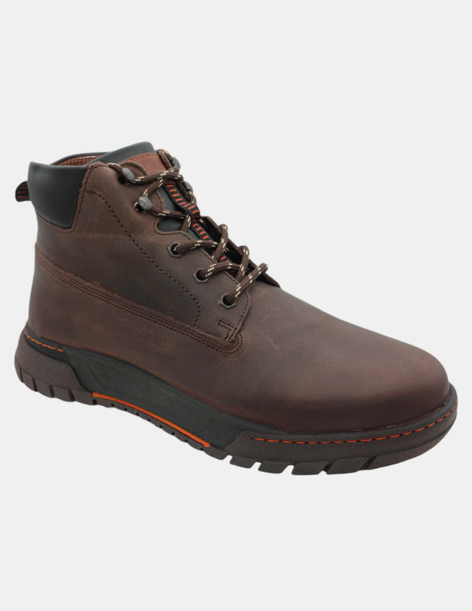 Botas industriales Exterior Piel Color Café Para Hombre De RBCOLLECTION