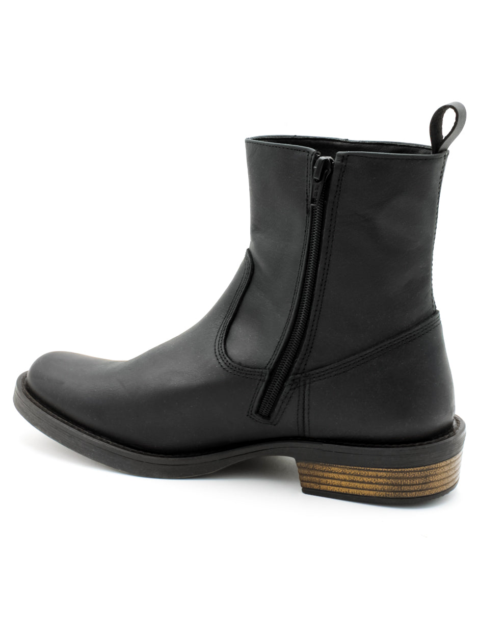 Botas casuales Exterior PIEL Color Negro Para Hombre De RBCOLLECTION