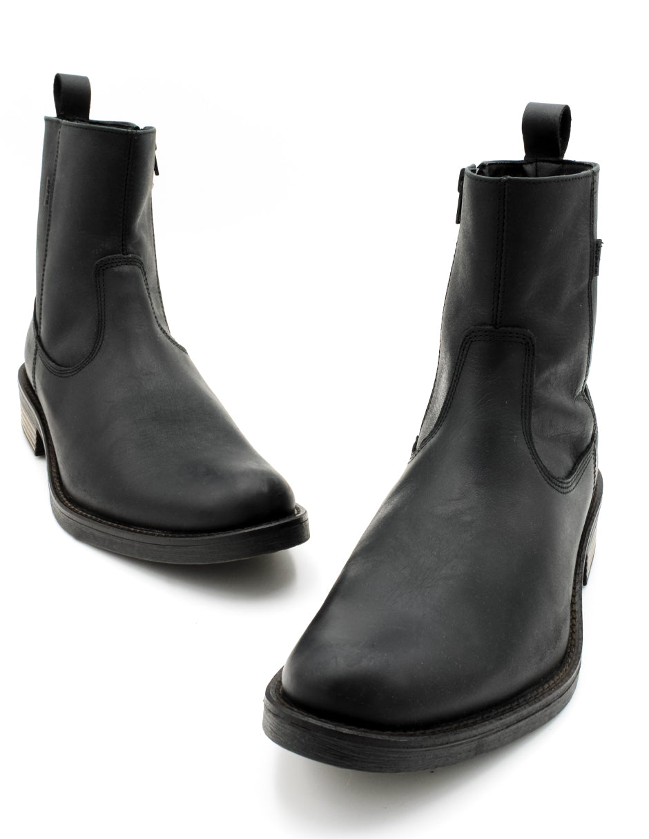 Botas casuales Exterior PIEL Color Negro Para Hombre De RBCOLLECTION