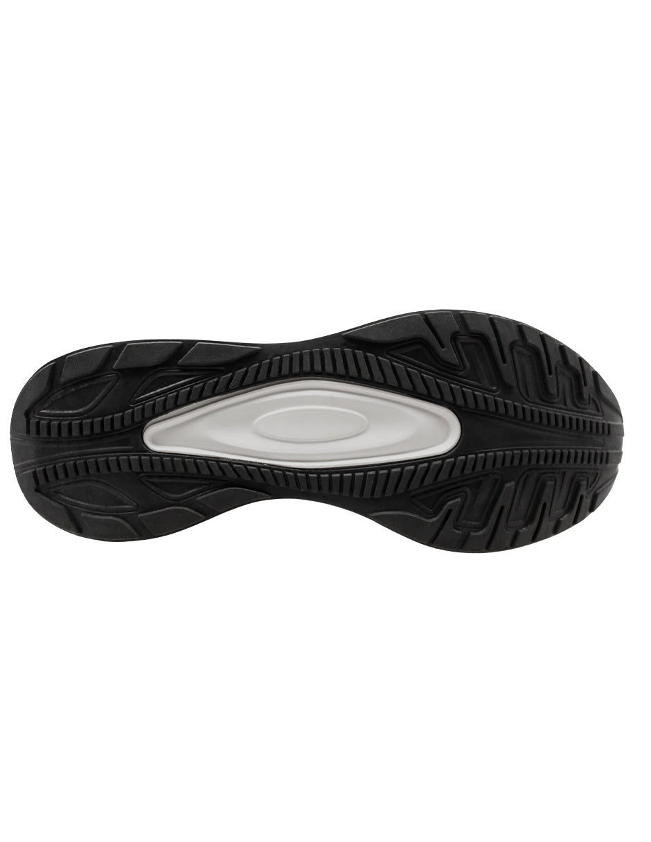 Tenis para correr Exterior Textil tejido en malla con tecnología KRONOS que permite mayor durabilidad, flexibilidad y resistencia Color Negro Unisex De RBCOLLECTION