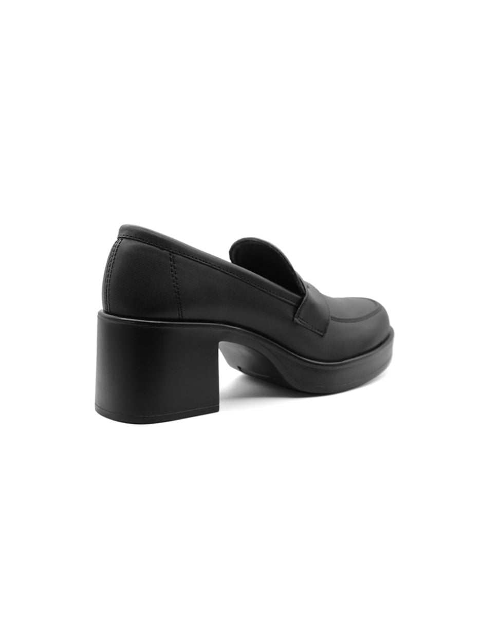 Mocasines Exterior Piel vegana Color Negro Para Mujer De RBCOLLECTION