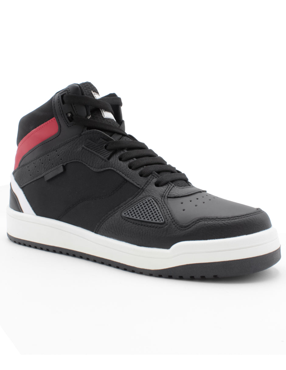 Tenis botín Exterior Piel sintética Color Negro Para Hombre De RBCOLLECTION