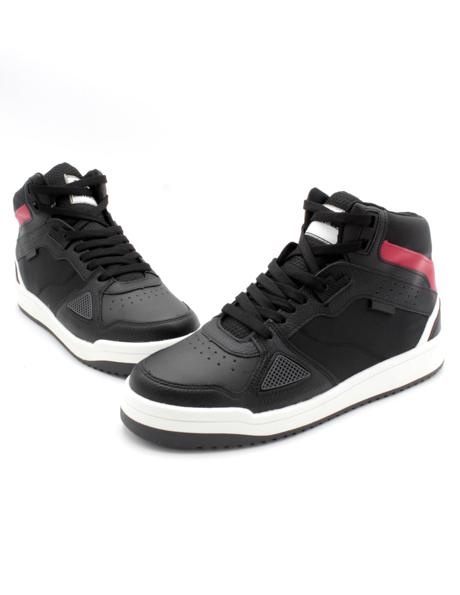Tenis botín Exterior Piel sintética Color Negro Para Hombre De RBCOLLECTION