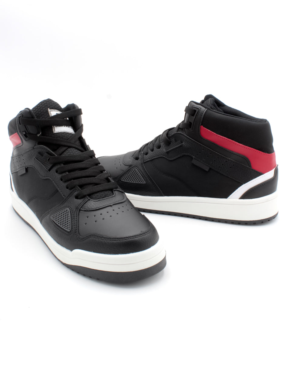 Tenis botín Exterior Piel sintética Color Negro Para Hombre De RBCOLLECTION