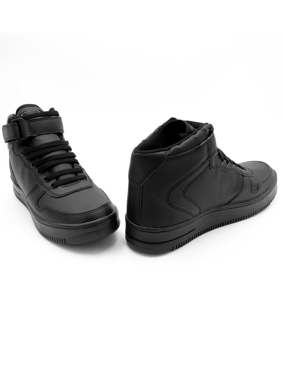 Tenis botín Exterior Piel sintética Color Negro Para Hombre De RBCOLLECTION