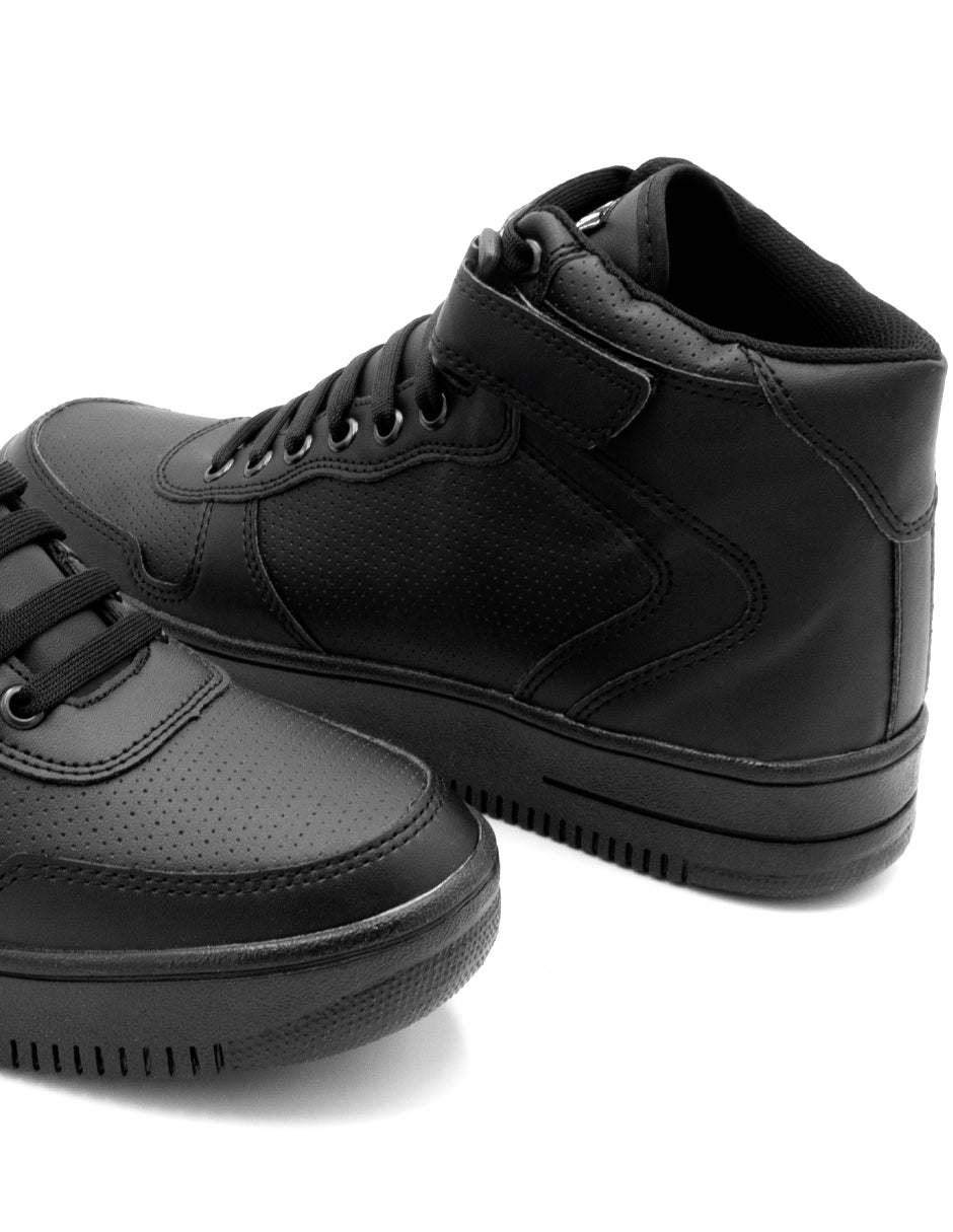 Tenis botín Exterior Piel sintética Color Negro Para Hombre De RBCOLLECTION