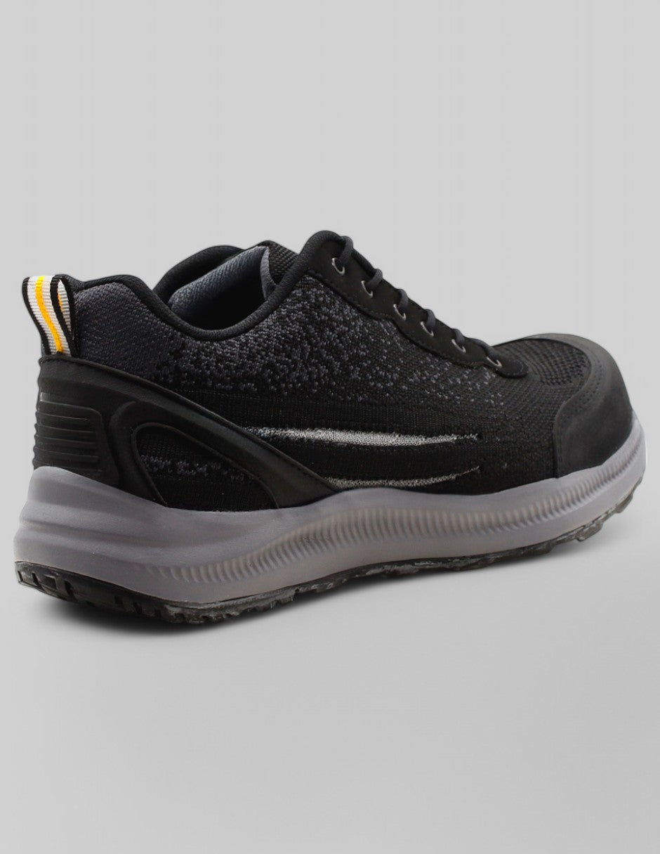 Tenis industrial Work en Textil – Negro