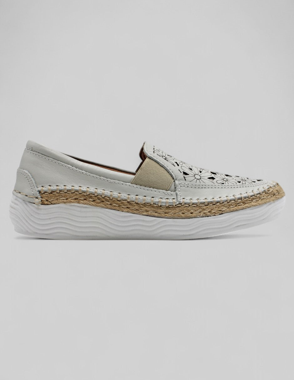 Mocasines HAND MADE Piel - Beige