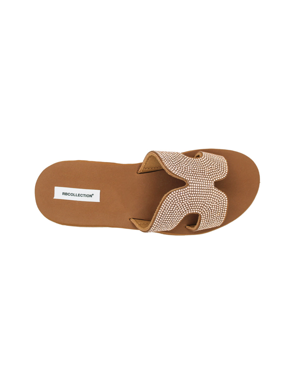 Sandalias con plataforma Exterior Sintético Color Café Para Mujer De RBCOLLECTION