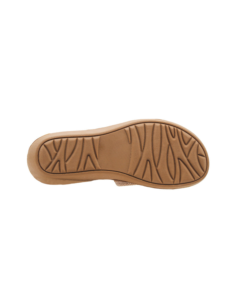 Sandalias con plataforma Exterior Sintético Color Café Para Mujer De RBCOLLECTION