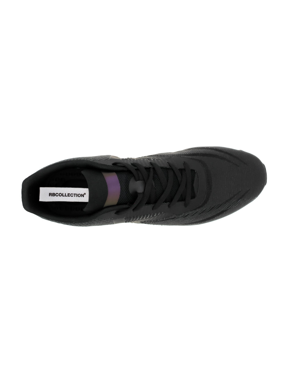 Tenis para correr y entrenamiento con tecnología KRONOS con textil ligero y ultra flexible  Color Negro Para Hombre De RBCOLLECTION