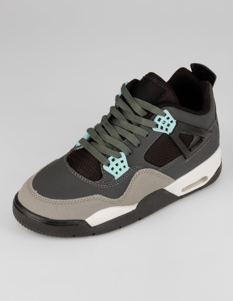 Tenis Kids en Sintético – Gris