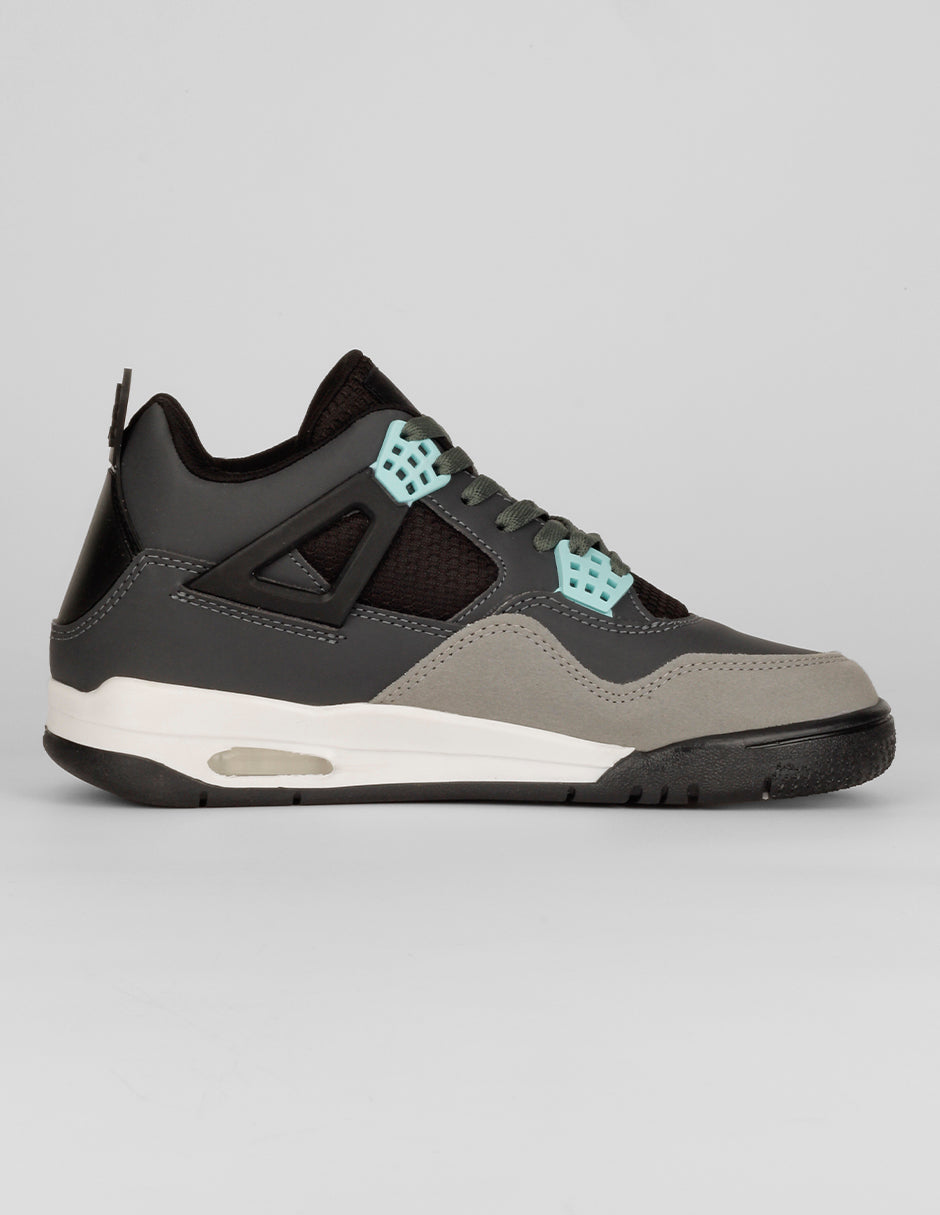 Tenis Kids en Sintético – Gris
