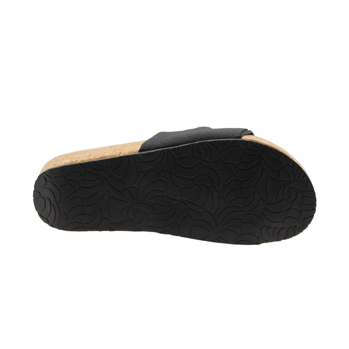 Sandalias con plataforma color negro exterior textil Para Mujer De RBCOLLECTION