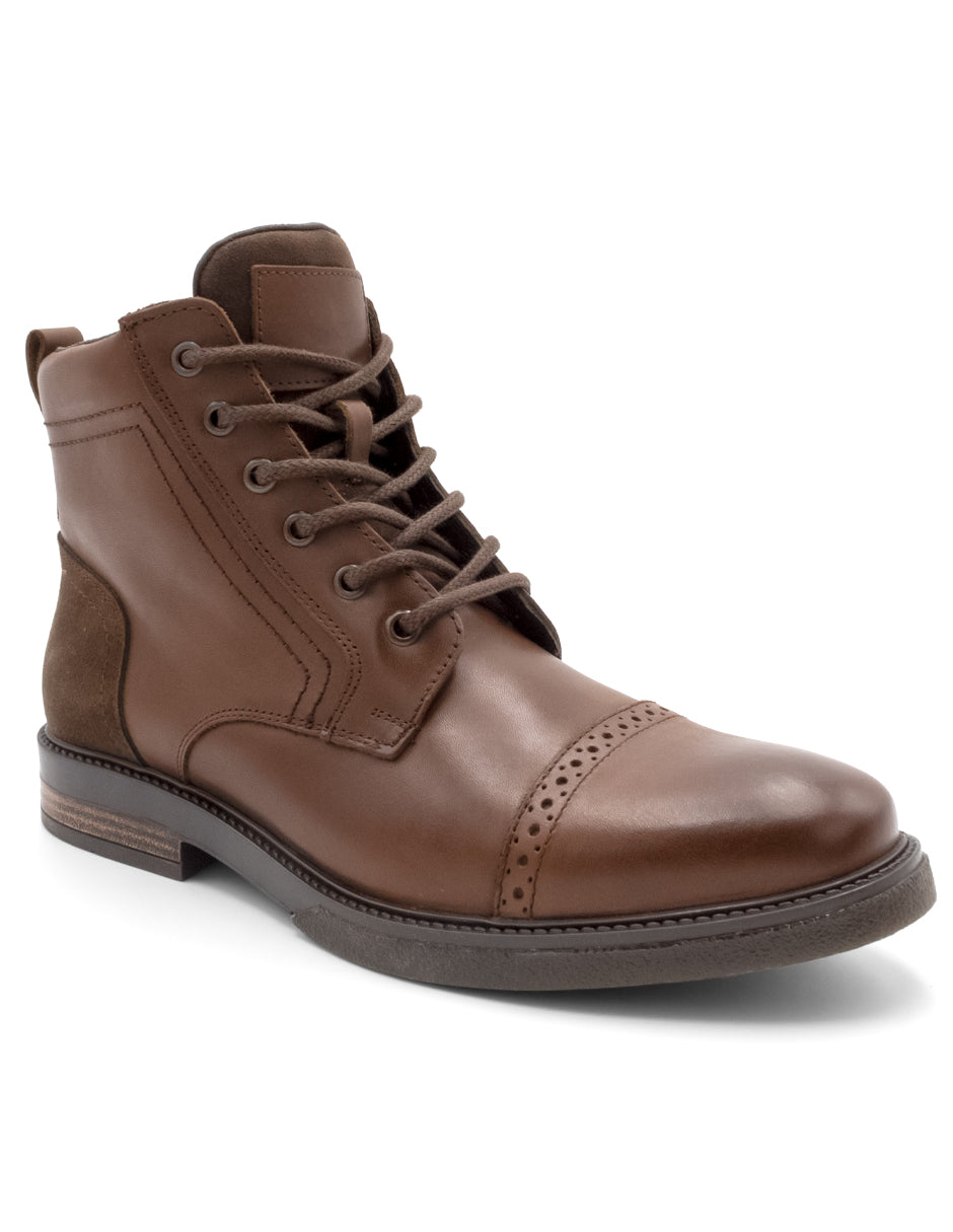 Botas casuales Exterior Piel Color Café Para Hombre De RBCOLLECTION