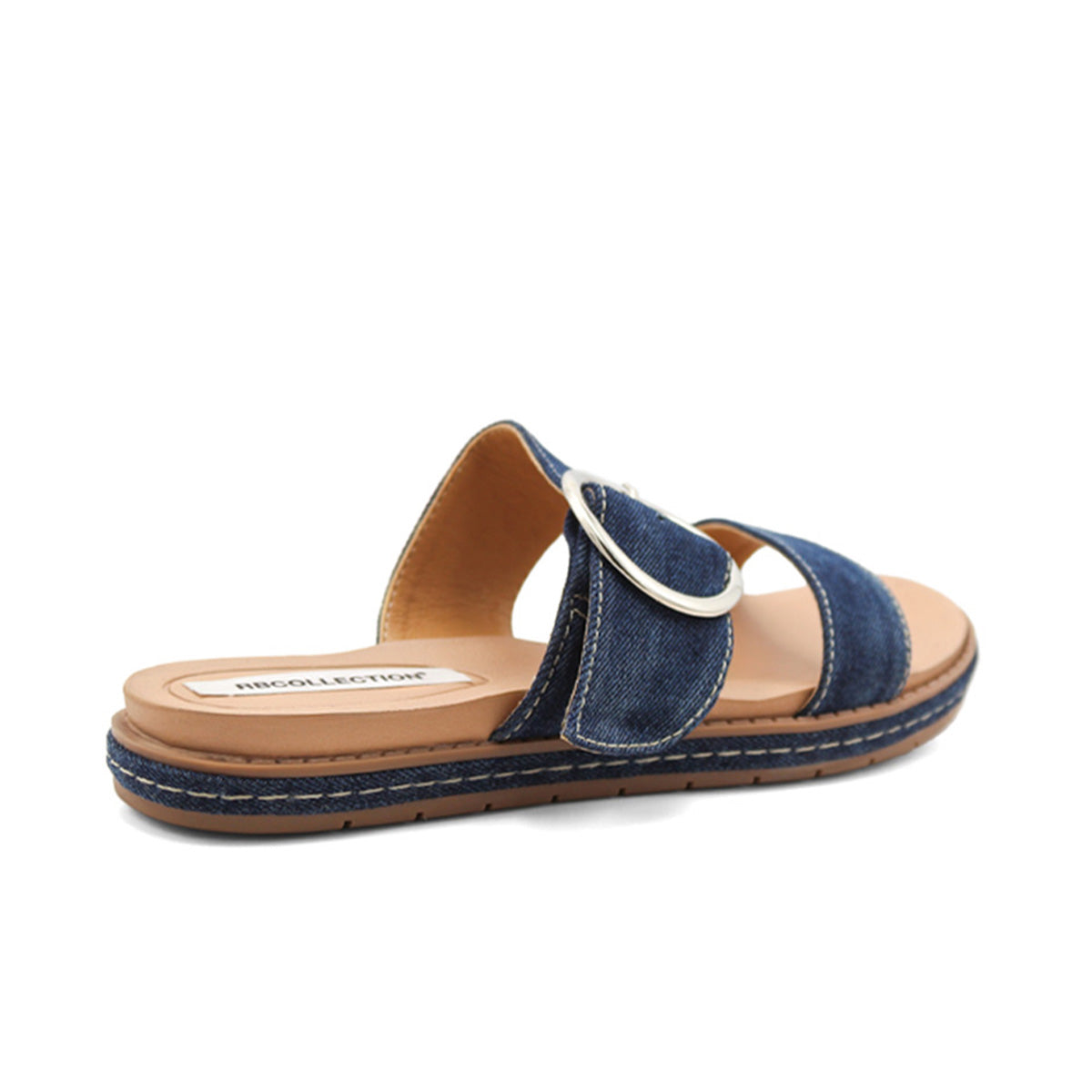 Sandalias de piso  Color Azul Para Mujer De RBCOLLECTION