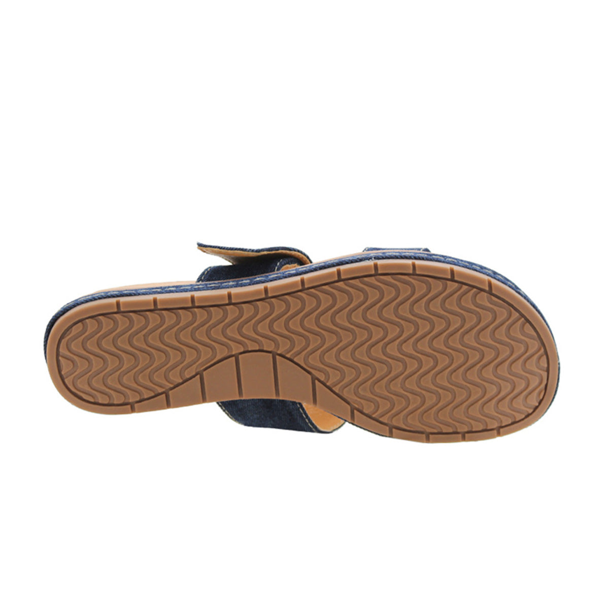 Sandalias de piso  Color Azul Para Mujer De RBCOLLECTION