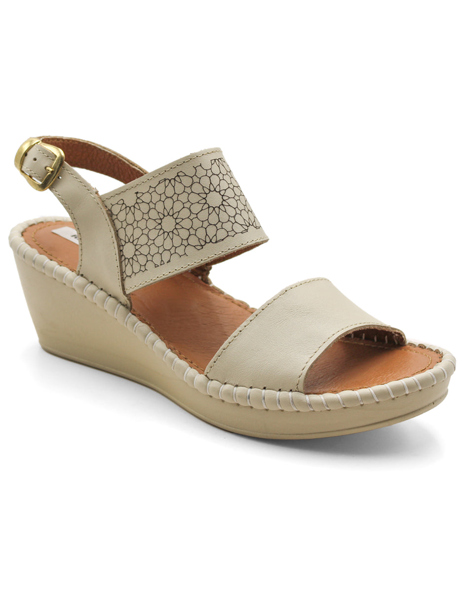 Sandalias con plataforma Exterior Sintético Color Blanco Para Mujer De RBCOLLECTION