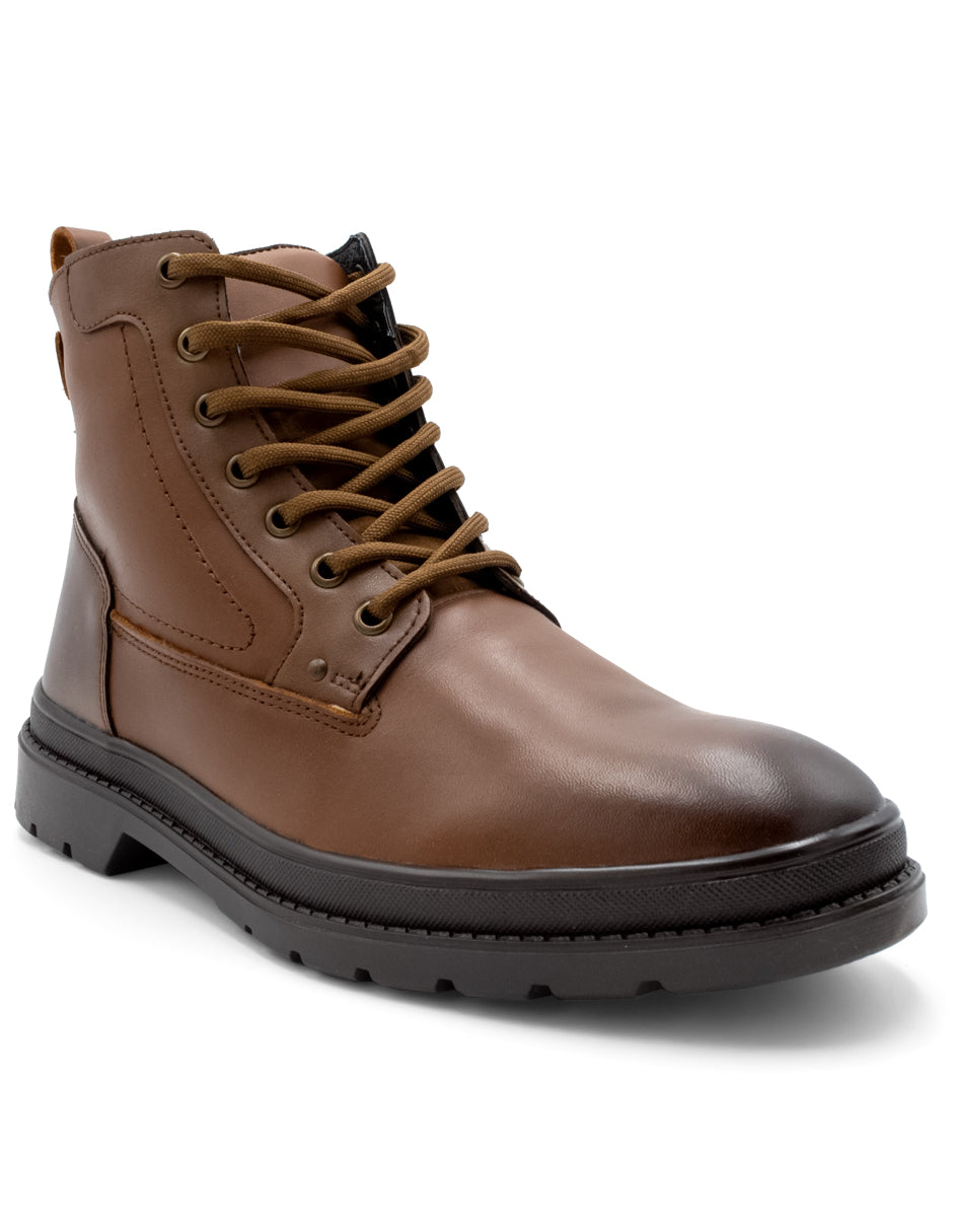 Botas casuales Exterior Piel Color Café Para Hombre De RBCOLLECTION