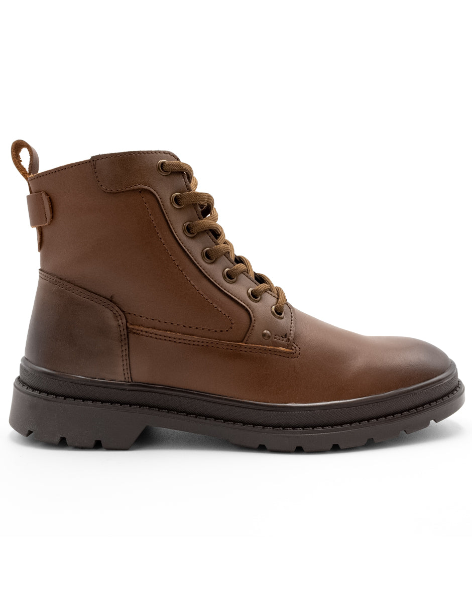 Botas casuales Exterior Piel Color Café Para Hombre De RBCOLLECTION