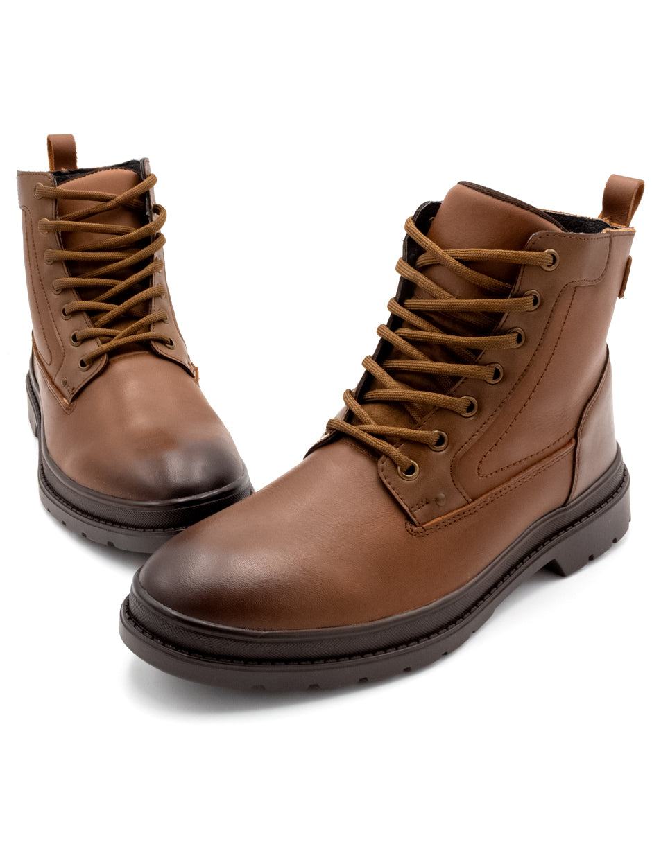 Botas casuales Exterior Piel Color Café Para Hombre De RBCOLLECTION