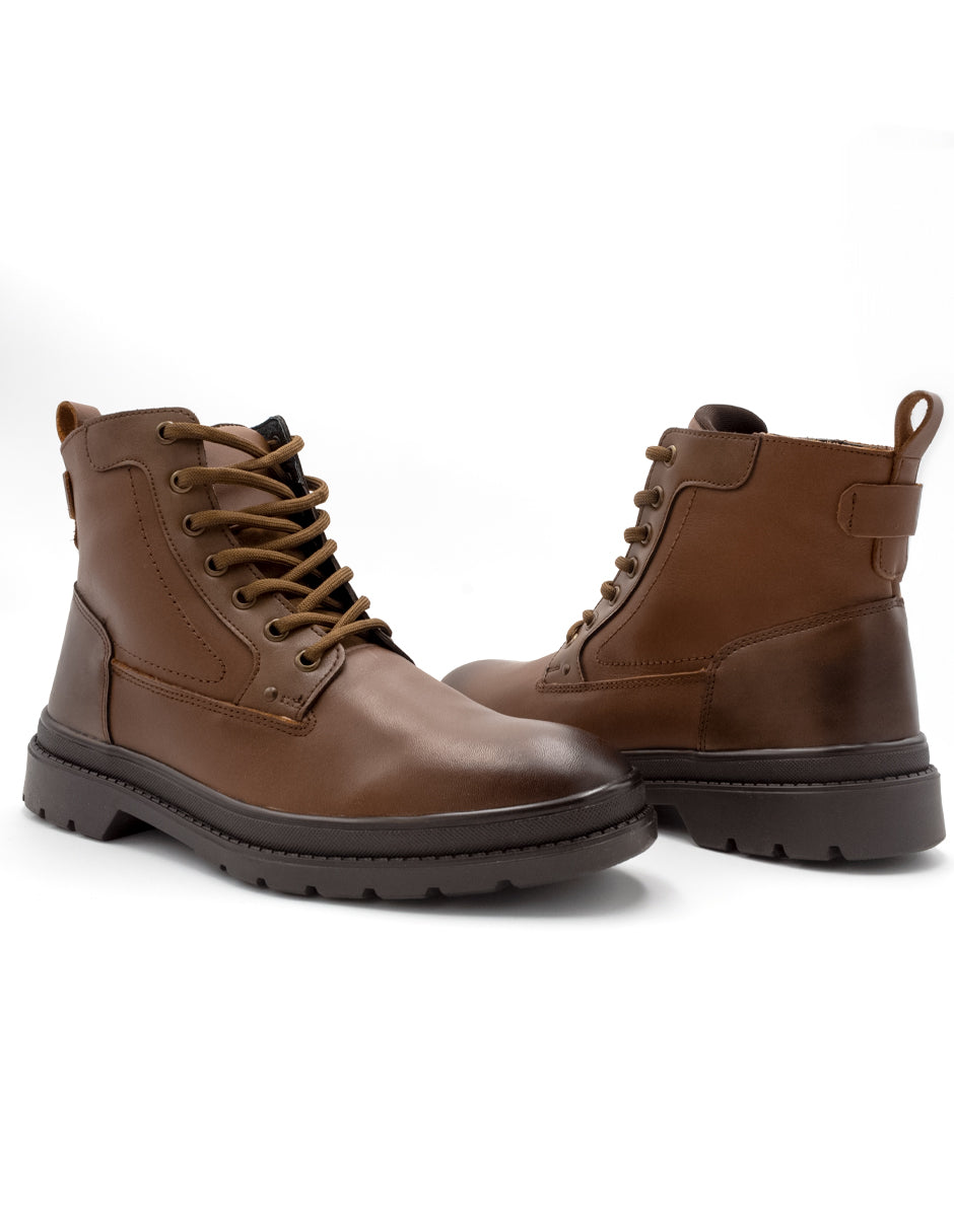 Botas casuales Exterior Piel Color Café Para Hombre De RBCOLLECTION