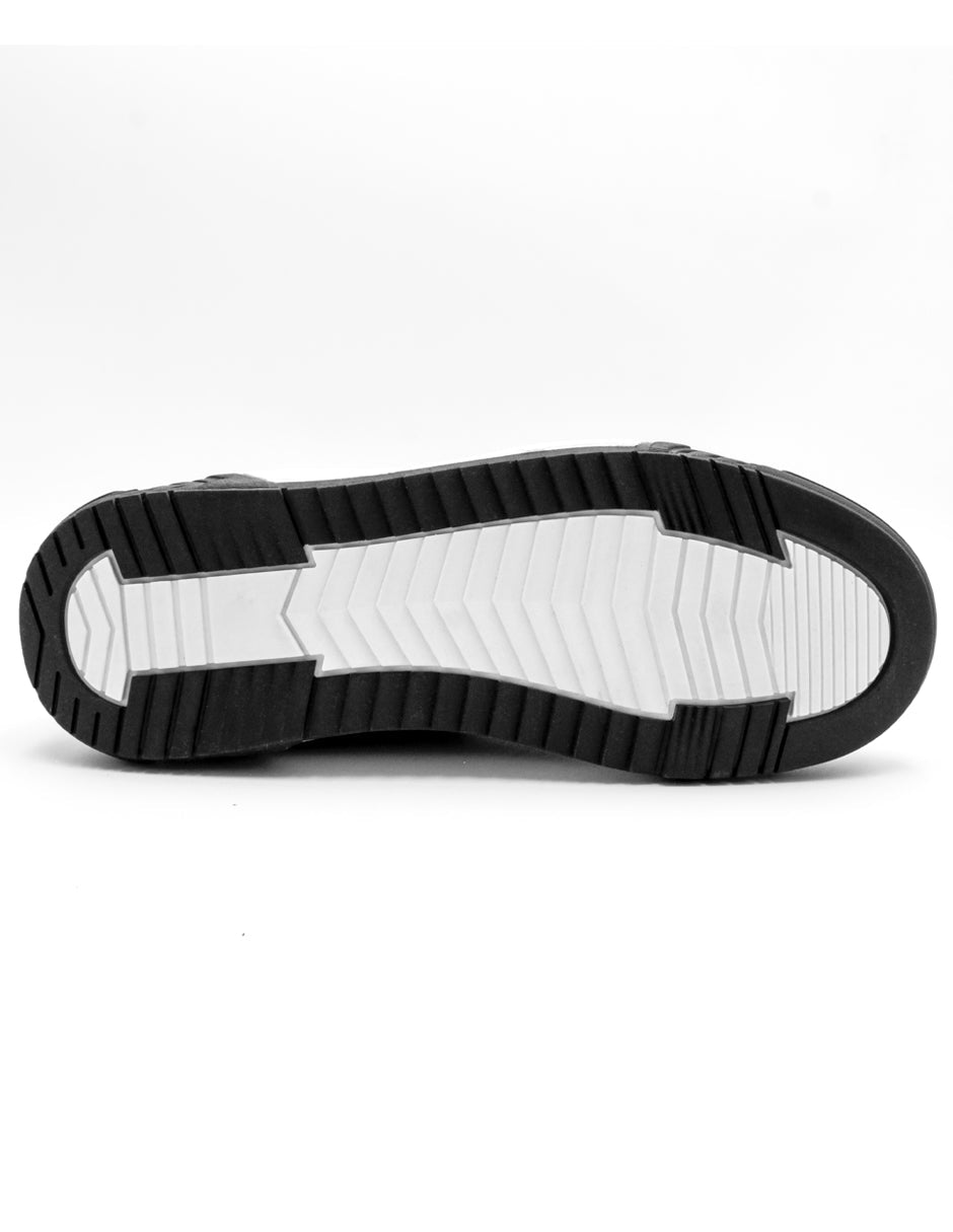 Tenis con cordones M.R.U en Sintético - Gris