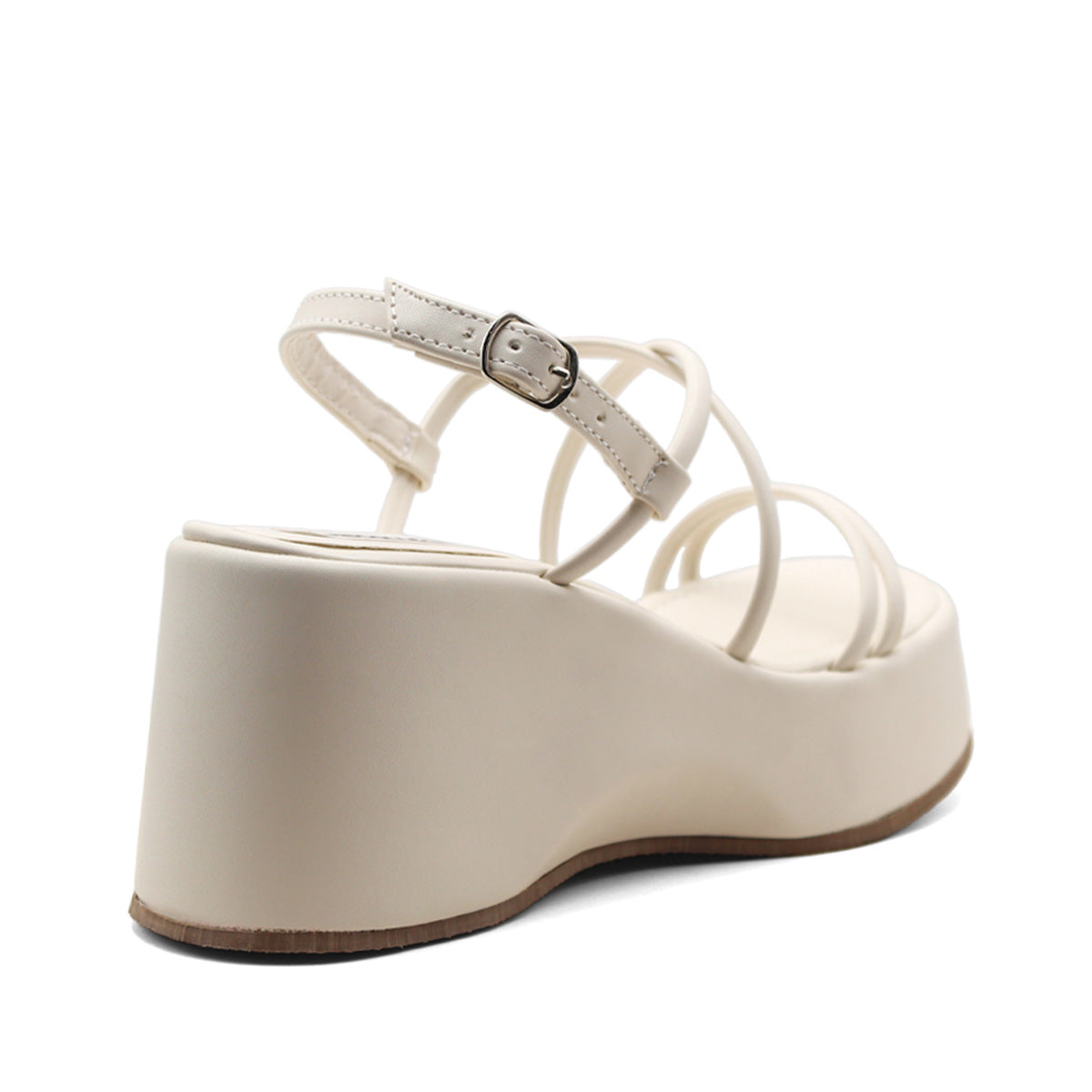 Sandalias con plataformas Color Blanco Para Mujer De RBCOLLECTION