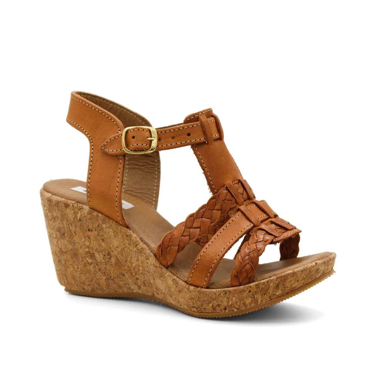 Sandalias con plataformas Color Café Para Mujer De RBCOLLECTION