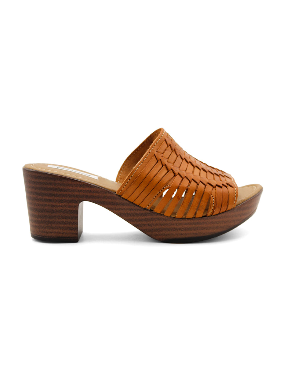 Sandalias de piso  Color Café Para Mujer De RBCOLLECTION