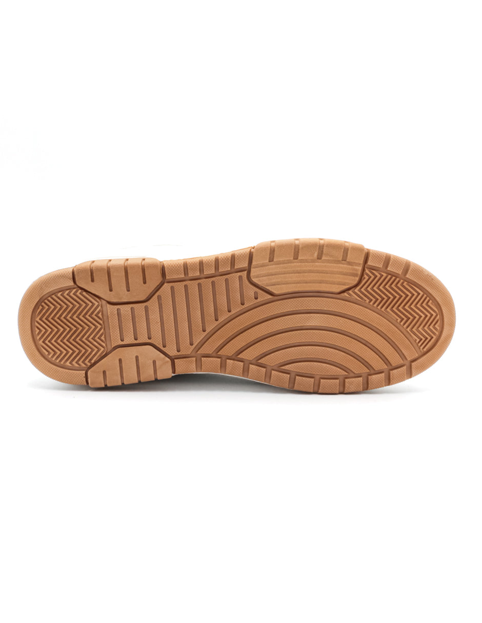 Tenis con cordones Exterior Piel sintética Color Blanco Para Hombre De RBCOLLECTION