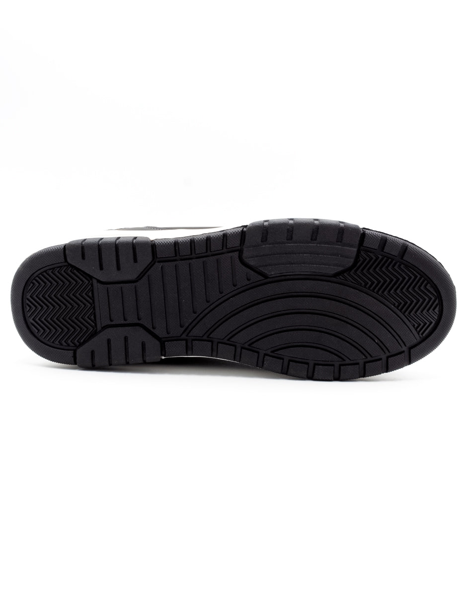 Tenis con cordones Bear en Piel vegana - Negro