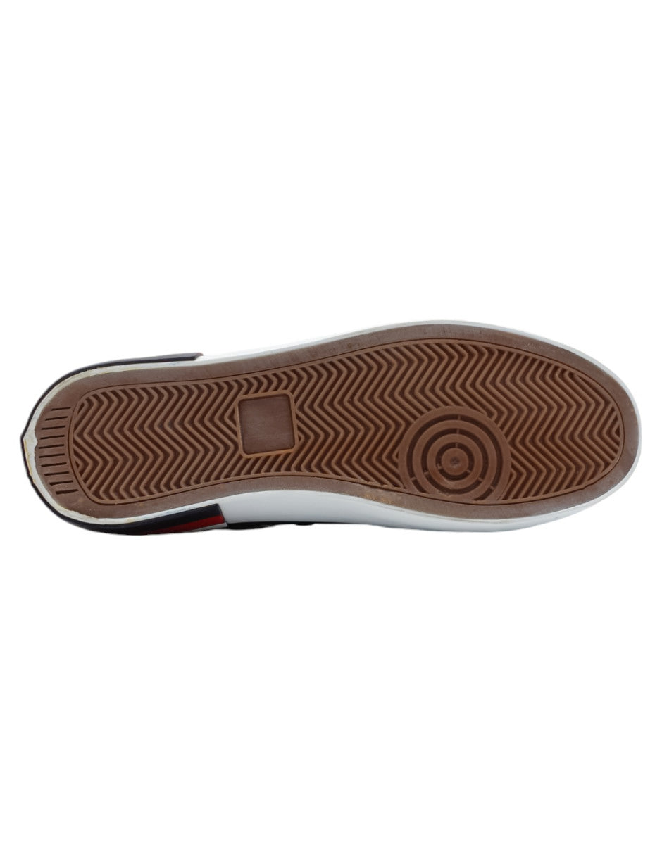 Tenis con cordones Hills en Piel vegana - Azul